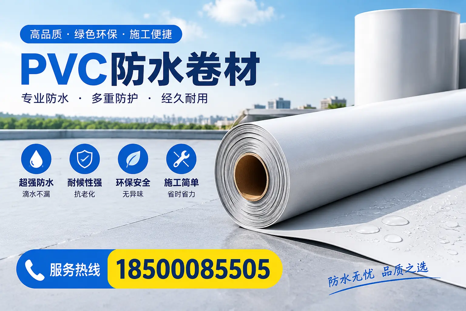 选用PVC防水卷材时需要避开的常见误区,特别是在湘西